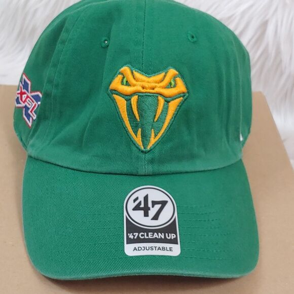 XFL Tampa Bay Vipers baseball hat cap American Football team Green color - Picture 2 of 7